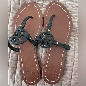 Tory Burch Logo Sandals